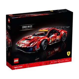 (สินค้าพร้อมส่งค่ะ)0LEGO® 42125 Ferrari 488 GTE “AF Corse #51” 1682 pieces