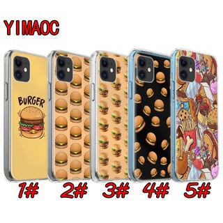 เคสโทรศัพท์มือถือแบบนิ่ม ลายเบอร์เกอร์ 7LM สําหรับ VIVO Y91 Y93 Y95 Y91C V21 Y21 Y21S Y33S Y31 Y51