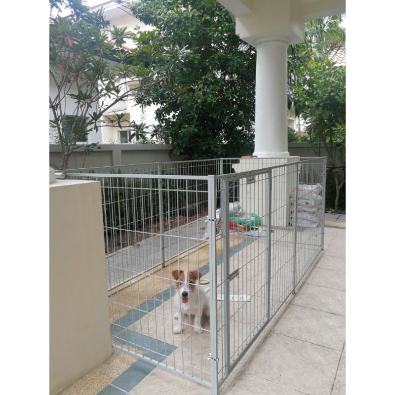 #คอกสุนัข#มือสอง #สภาพดี #พร้อมใช้งานกรงสุนัขแบบโปร่ง Happy Haus