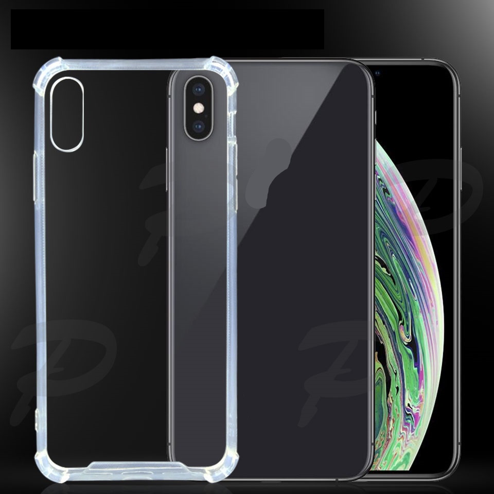 เคสใส เคสสีดำ กันกระแทก สำหรับ ไอโฟน รุ่น เอ็กซ์เอส แม็กซ์ แบบหลังนิ่ม  Tpu Soft Case For iPhone XS 