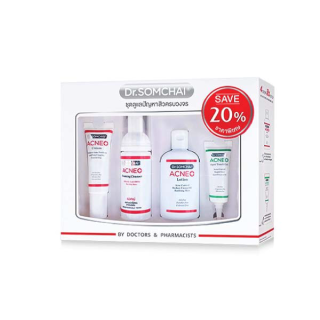 Dr.Somchai ACNE Set ชุดดูแลปัญหาสิวครบวงจร