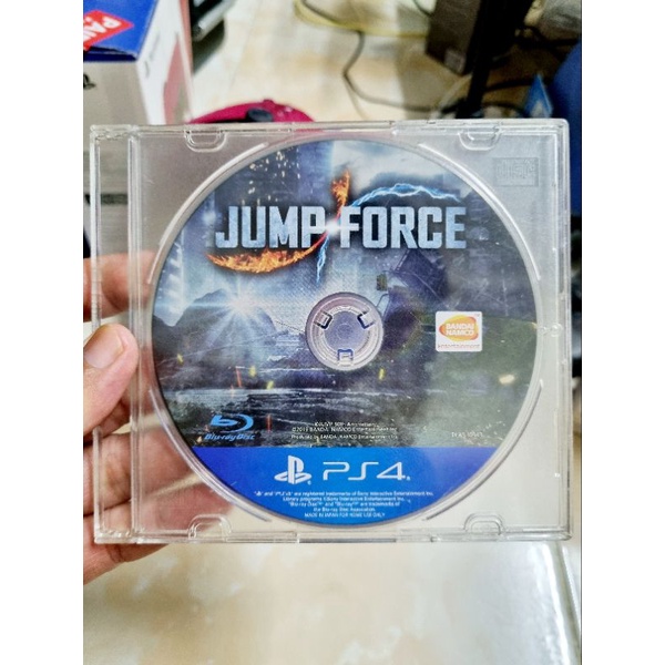 jump force (เวอร์ชั่นไทย🇹🇭)ไม่มีปก แผ่นสภาพสวยใส PS4 โซน 3 เอเชีย สินค้ามือสอง ถ่ายจากสินค้าจริง สิน