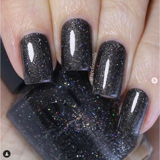พร้อมส่ง OPI Heart and Coal  สีดำโฮโลแกรมวิ้งๆ วิบวับๆ จากคอลเลคชั่น Shine Bright collection แท้ 💯%