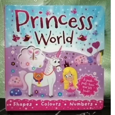 Princess World. Shapes Colours Numbers., Board Book by Igloo -27