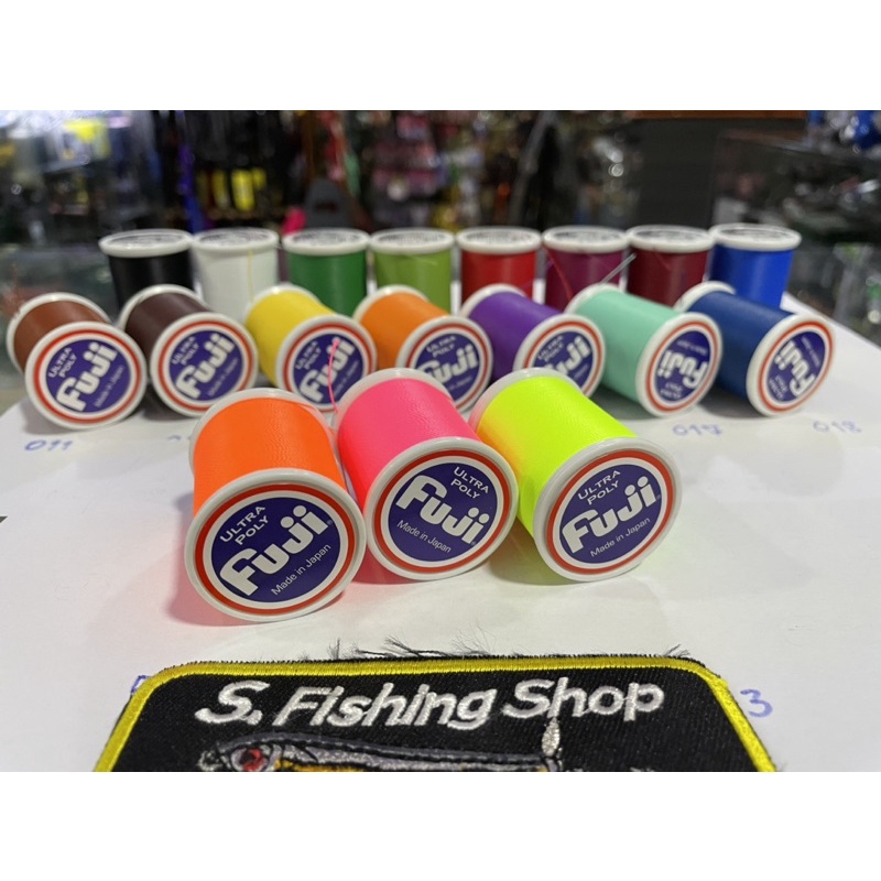 ด้ายพันไกด์ ฟูจิ ULTRA POLY ยาว 100 เมตร ด้ายฟูจิพันคันเบ็ดตกปลา อุปกรณ์บิ้วท์คัน