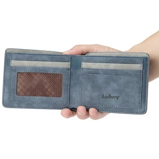 กระเป๋าสตางค์หนังผู้ชาย Baellerry กระเป๋าสตางค์ผู้ชาย กระเป๋าสตางค์ใบสั้นผู้ชาย