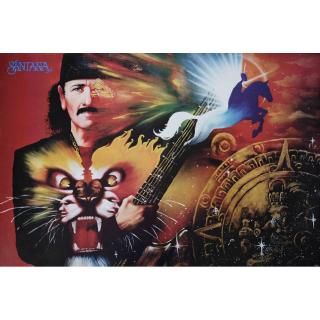 Santana,โปสเตอร์วงดนตรีต่างประเทศ AM/EU