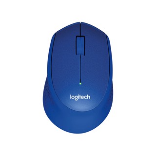 Logitech M331 Silent Plus Wireless Mouse - Blue