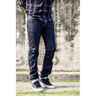 กางเกงยีนส์ Pinion Denim - "Green Wars 16OZ"