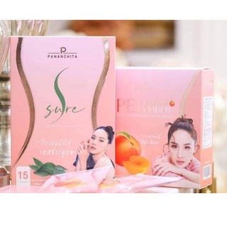 PerPeach Fiber &amp; S sure #สูตรคุณนุ้ยDetox