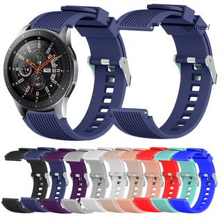 【HHEL】สายนาฬิกาข้อมือซิลิโคน 22 มม. สําหรับ Huawei GT Samsung Galaxy Watch 46 มม.