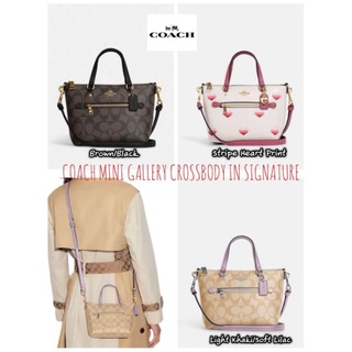 กระเป๋าสะพาย CA793 MINI GALLERY CROSSBODY IN SIGNATURE 001/005