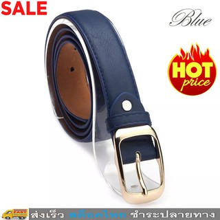 MiStyles เข็มขัด เข็มขัดผู้หญิง เข็มขัดแฟชั่น เข็มขัดทำงาน Womens Fashion Casual Working Female Belt Ceinture No. 2954