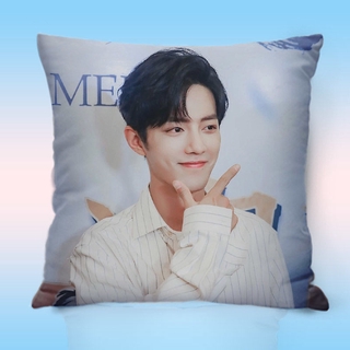 Xiao Zhan Pillow Cover Head Custom Presentation Make Wei Wuxian with the Same Design to Make Cushion Cover Men and Women Students Day Gift Bedroom Back Pillow Cover Waist Pillow Cover Bay Window Cushion Lazy Pillow Head Cover Student Dormitory Home