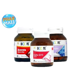 BOONE Acerola Cherry Plus 1000mg 30 เม็ด,BOONE Q10 PLUS,BOONE GLUTA COMPLEX-650