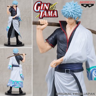 งานแท้ ฟิกเกอร์ Banpresto Jump 50th Anniversary Gintama กินทามะ ซามูไรเพี้ยน สารพัด Sakata Gintoki ซากาตะ กินโทกิ