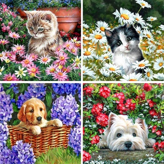 Diamond Painting Full Drill Round  5D DIY Animal Diamond Painting