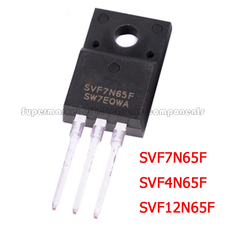 หลอดคริสตัล SVF4N65F TO-220F 4N65F SVD4N65F TO-220 SVF4N65 650V 4A SVF7N65F SVF7N65 SVF12N65F SVF12N