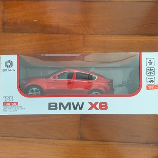 รถบังคับ BMW X6 สีแดง ใส่ถ่าน (มือ1) - ของเล่นเด็ก