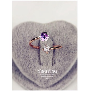 แหวน แหวนแฟชั่น แหวนเพชร แหวนแต่งงาน แหวนทรงเรขาคณิต Ring Fashion Jewelry