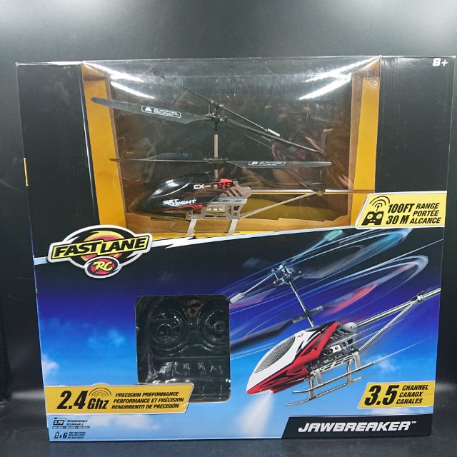 เฮลิคอปเตอร์​บังคับ​วิทยุ​  Jawbreaker​ Fast​Lane​ RC​ 3.5​ Channel​ Gyro​ 2.4GHz​ เล่น​ง่าย​ราคา​ถู