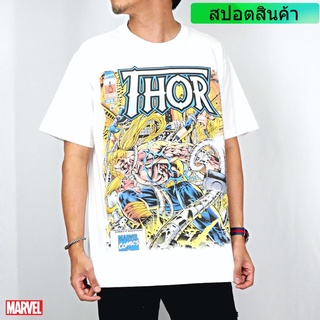 เสื้อยืดการ์ตูน ลาย มาร์เวล THOR love and thunder ลิขสิทธ์แท้ MARVEL COMICS  T-SHIRTS (MX-021)