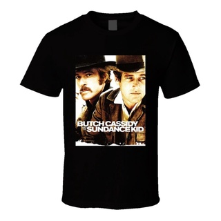 เสื้อยืด พิมพ์ลาย Nice Butch Cidy &amp; The Sundance Newman Redfordt Diy สําหรับผู้ชายSize S-5XL