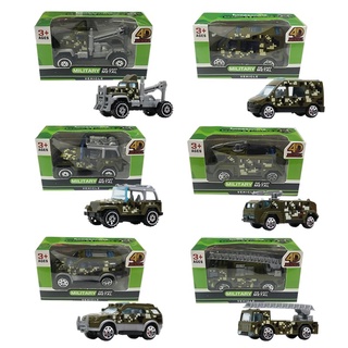 โฟว์ดีโมเดล โมเดลรถทหาร 4D Model Military Vehicle Car Die Cast Metal : Military Vehicle Car  (MM362)