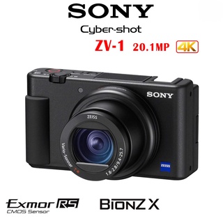 Sony ZV-1 Compact Camera กล้อง 20.1MP 4K ที่สุดของกล้องคอมแพค คุณภาพเหนือชั้น