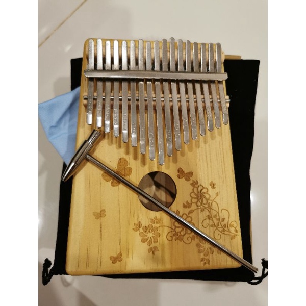 Kalimba 17​ keys ขนาด​ 19x13x4cm
