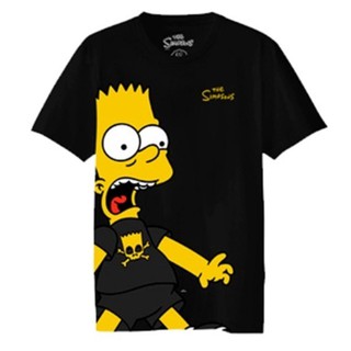 🎉เสื้อยืด เสื้อยืดผู้ชาย ลาย The Simpsons ลิขสิทธิ์แท้100%