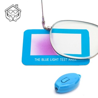 Anti Blue Ray tester Can Be Reused Mini UV Lamp Mini Blue-light Lamp And The Test Card