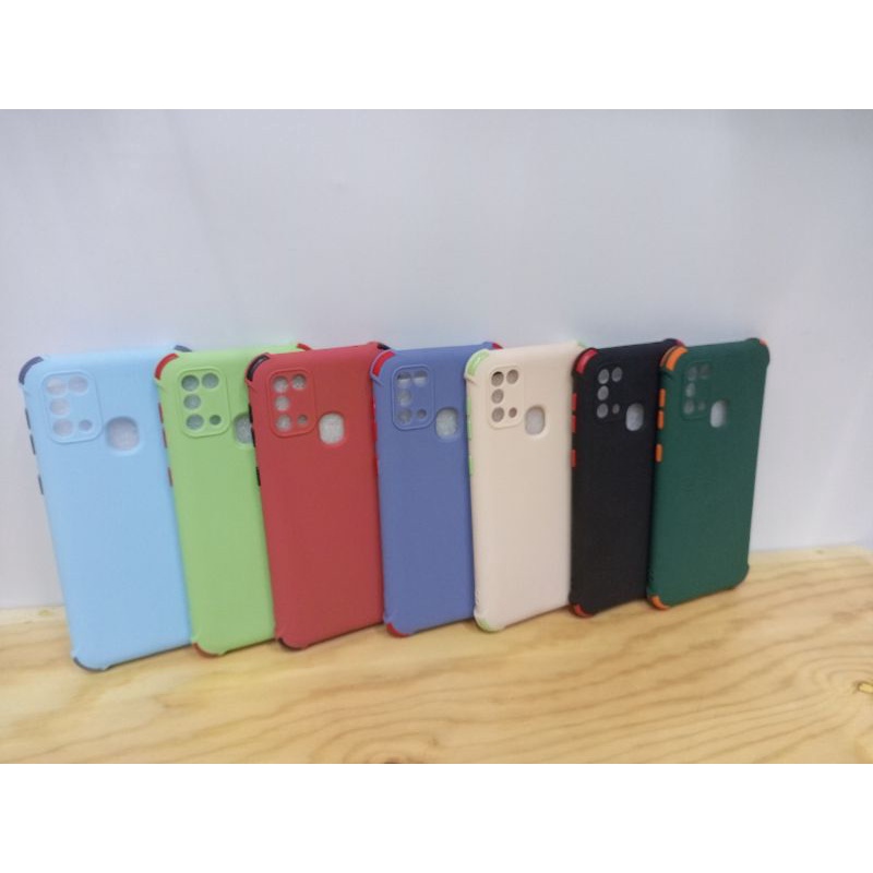 MACAROON CASE PLUS CRAK SAMSUNG M31/ M31 PLAIN SILICON CASE