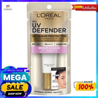 ลอรีอัลยูวีดีเฟนไบรท์เคลียร์15มลผลิตภัณฑ์ดูแลผิวหน้าLOREAL UV DEFENDER BRIGHT CLEAR 15ML