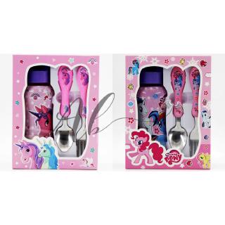 ชุดขวดน้ํา ลายยูนิคอร์น Angel Baby My Little Pony ขนาดเล็ก