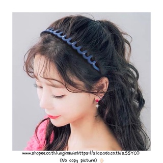 คาดผม คาดผมหวีเสียบแบบยาว เนื้อพลาสติก พร้อมส่งจากไทย ส่งไวทันใช้งาน