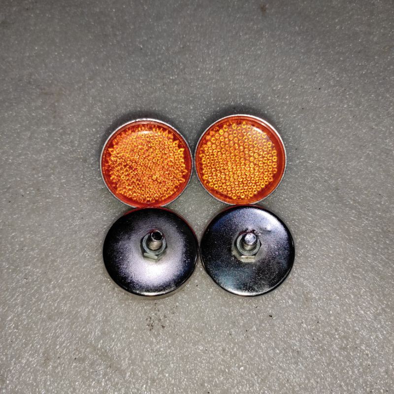 MATA Mini Cat Eye Reflector Kawasaki Binter merzy KZ200 KZ 200 KH100 KH125 GTO KH 100 125 ด้าย 10