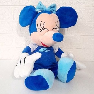 ตุ๊กตามินนี่เม้าส์ Minnie Mouse ใส่เสื้อยีนส์/กระโปรงแดง/กระโปรงน้ำเงิน(ของใหม่)
