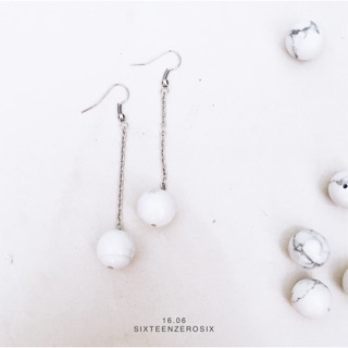 Marble earring