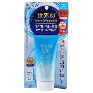 ครีมกันแดด BIORE UV Aqua Rich SPF50+/PA+++ ครีมกันแดดหน้า กันแดด biore 100% บิโอเร ครีมกันแดด กันแดด บำ 50 g