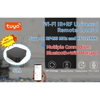 Tuya อุปกรณ์เปิดปิดแอร์ ทีวี รั้ว ม่าน Wi-Fi นอกบ้านผ่านแอป (S11,UR01,IR07,UFO-R7) สั่งด้วยเสียงได้
