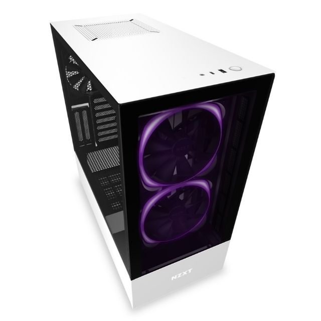 NZXT H510 ELITE MATTE/WHITE เคส/Case แถม Under Glow RGB