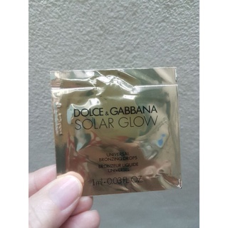 DOLCE&amp;GABBANA SOLAR GLOW 1ML.#1Sunkissed