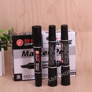 🔥ราคาถูก🔥ปากกาเมจิก เส้นใหญ่ 2 หัว รุ่นZP-805 ขนาด 6.0/1.0 มม. มี 3 สีให้เลือก（ราคาต่อด้าม）#ปากกา#ปากกาเมจิก