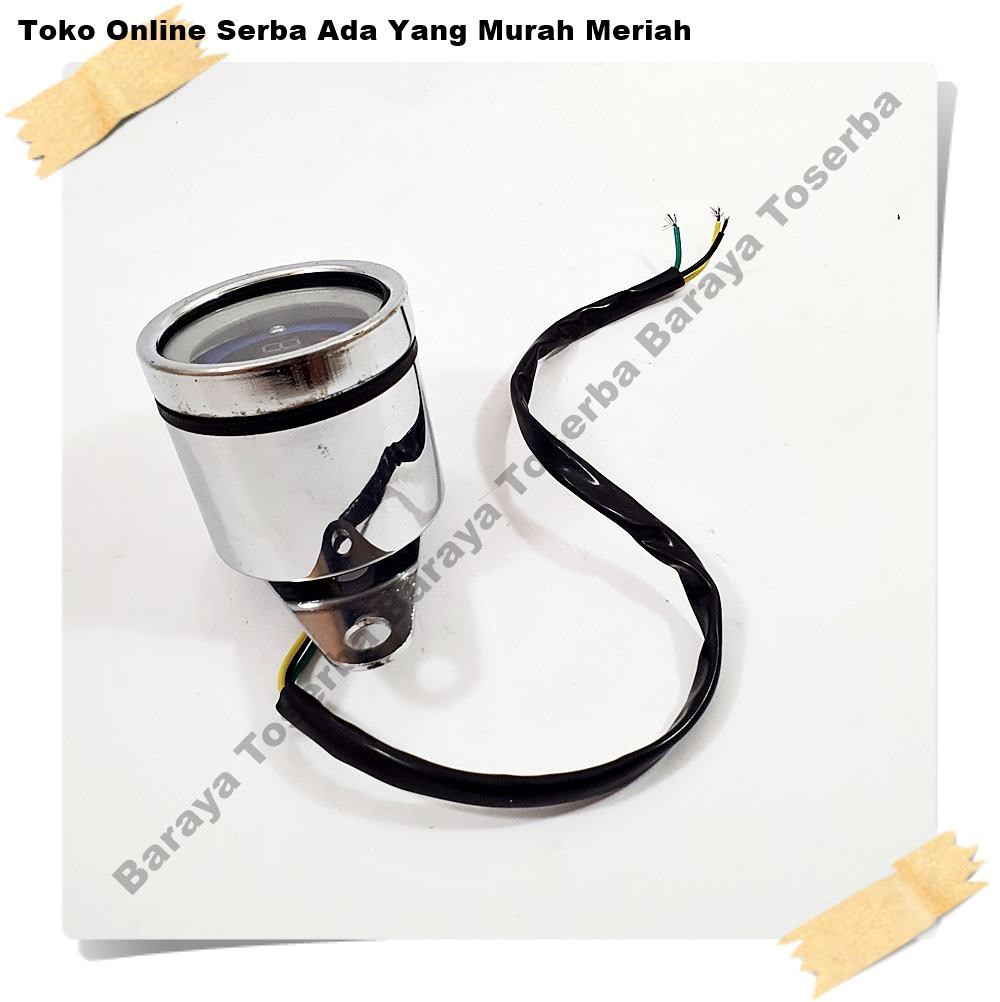 Universal Full Stainless Orbis Motorcycle LED Digital RPM