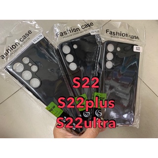 พร้อมส่ง👉👉เคสTpuนิ่มสีดำทึบคลุมกล้องสำหรับs20fe s21fe s21ultra s22 s22plus s22ultra