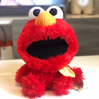 Elmo Sesame Street ผูกผ้าพันคอสีเหลือง 16”