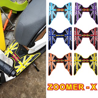 วางเท้า Zoomer X แผ่นวางเท้า Zoomer X แผ่นยางรองพื้น อะไหล่แต่งรถมอไซค์ ซูมเมอร์ เอ็กซ์  วางเท้า ซูมเมอร์ x มี หลายสี