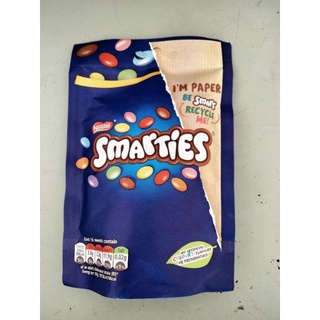 Nestle Smarties Milk Choc Sweets ช็อคโกแลตนม กลิ่นวานิลลา เคลือบน้ำตาลหลากสี 118g