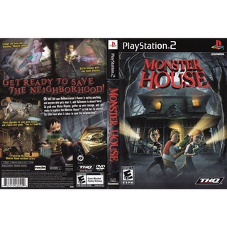 แผ่นเกมส์ PS2 Monster House   คุณภาพ ส่งไว (DVD)